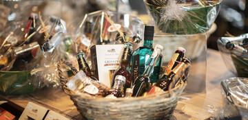 Bier Flaschen in der Produktion