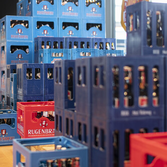 Bier Harassen Rugenbräu