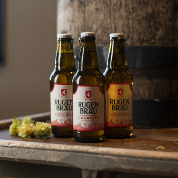Lager beer in a new guise